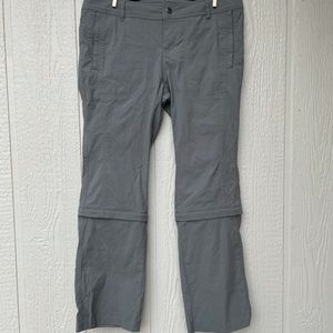 REI Women’s Convertible Hiking Pants Gray 12P